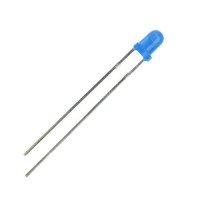 Светодиод 3 mm 3V blue, R16-16
