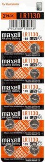 Батарейка LR1130 1,5V Maxell, AG10-2